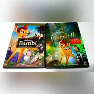 Disney’s Bambi 2 DVD Bundle. Includes Bambi Platinum Edition, & Bambi 2